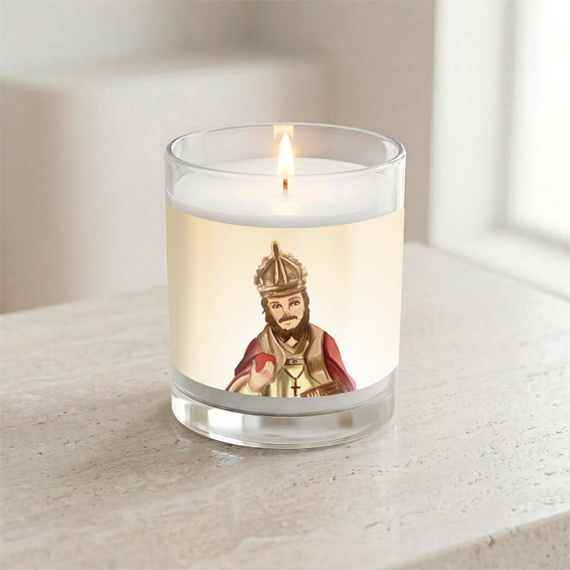 Candle Saint Augustine 2