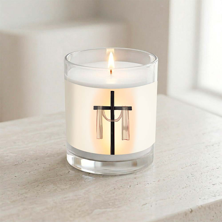 Holy Cross Candle 2
