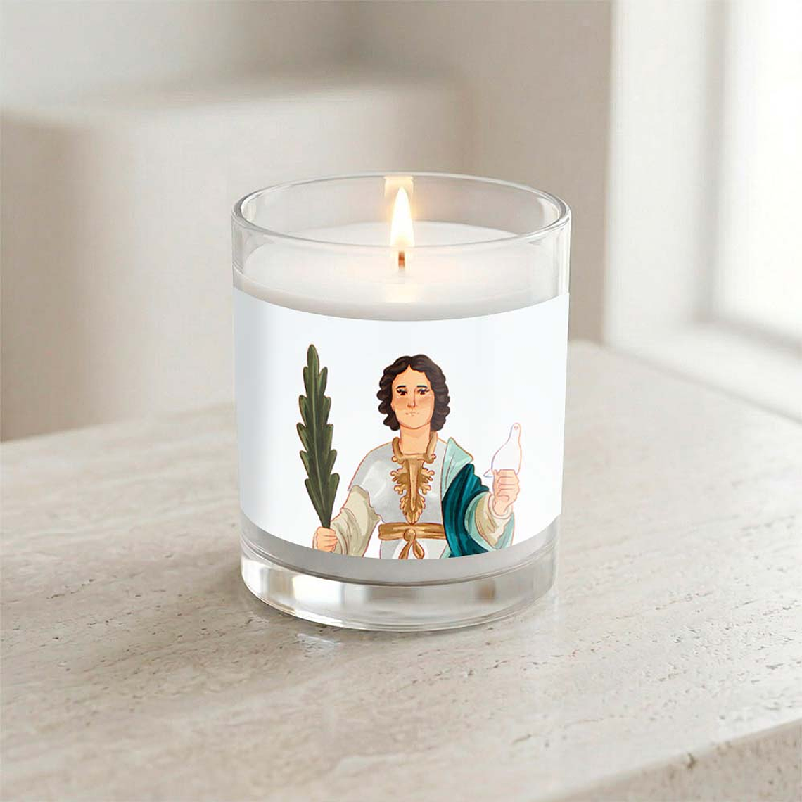Saint Eulalia Candle 2