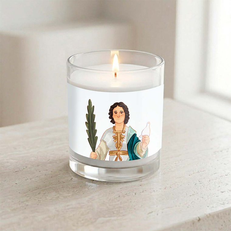 Saint Eulalia Candle 2