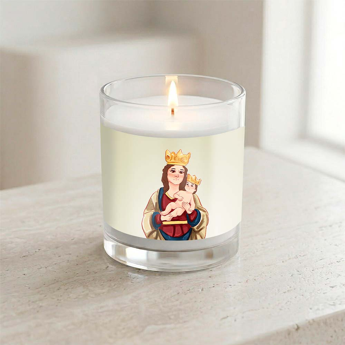 Our Lady of Almudena Candle 2