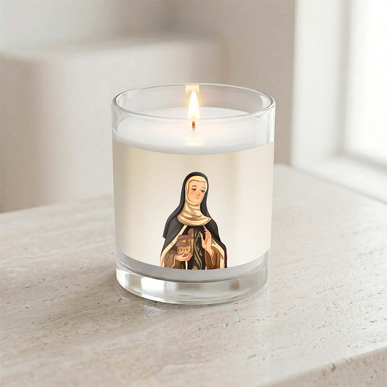 Saint Hedwig candle 2