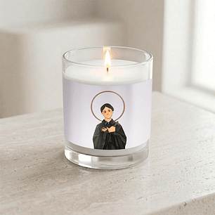 Saint Gemma candle