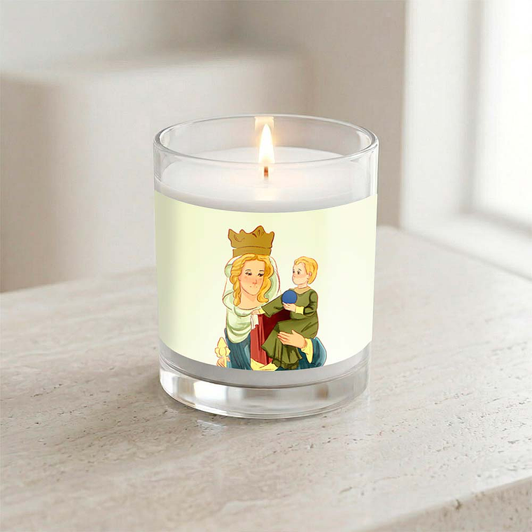 Our Lady of Paris Candle 2
