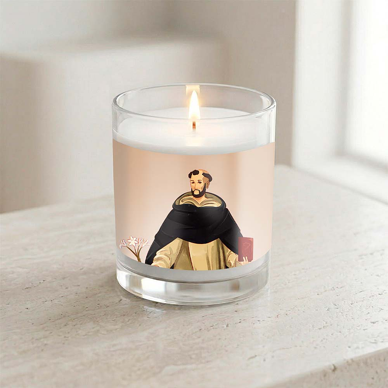 Bougie de Saint Dominique de Guzmán 2