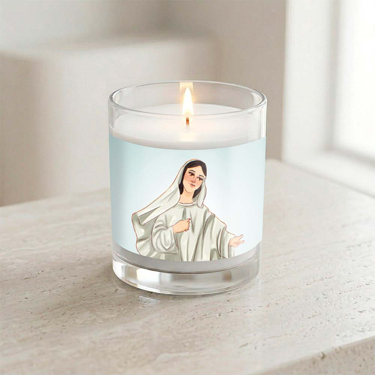 Our Lady of Peace Candle 2