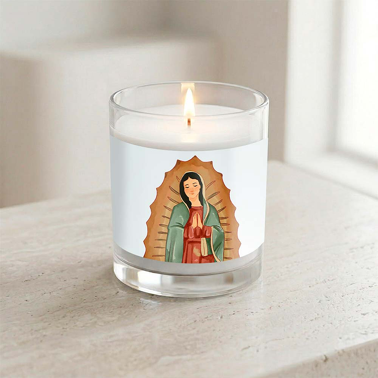 Our Lady of Guadalupe Candle 2