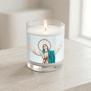 Our Lady of the Assumption Candle