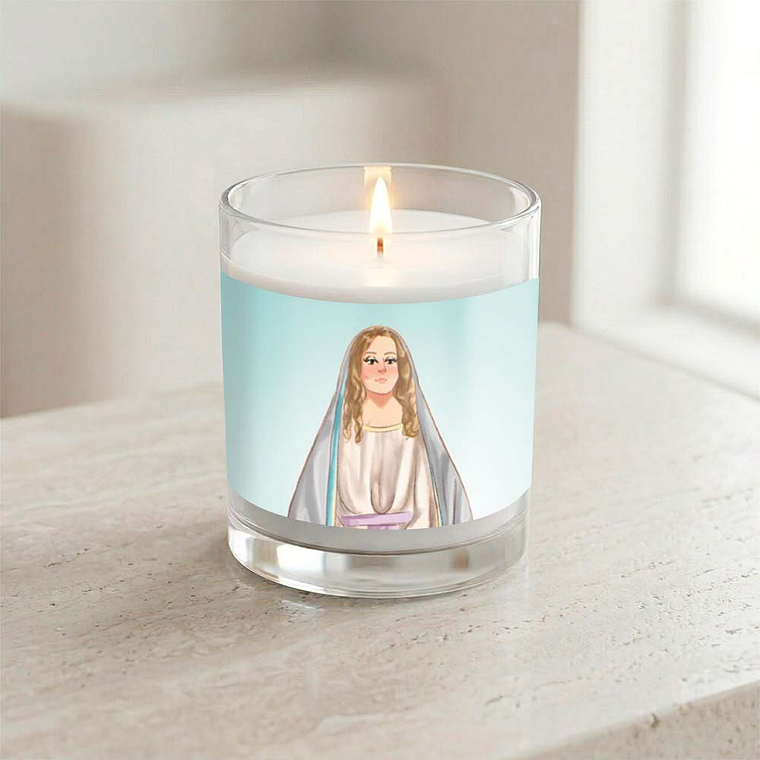 Candle Our Lady of the Incarnation 2