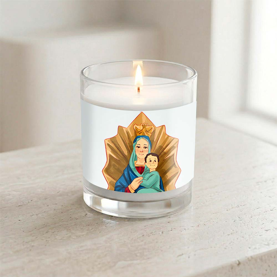 Our Lady of Perpetual Help Candle 2
