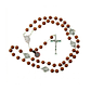 Rose petal rosary - thumbnail 1