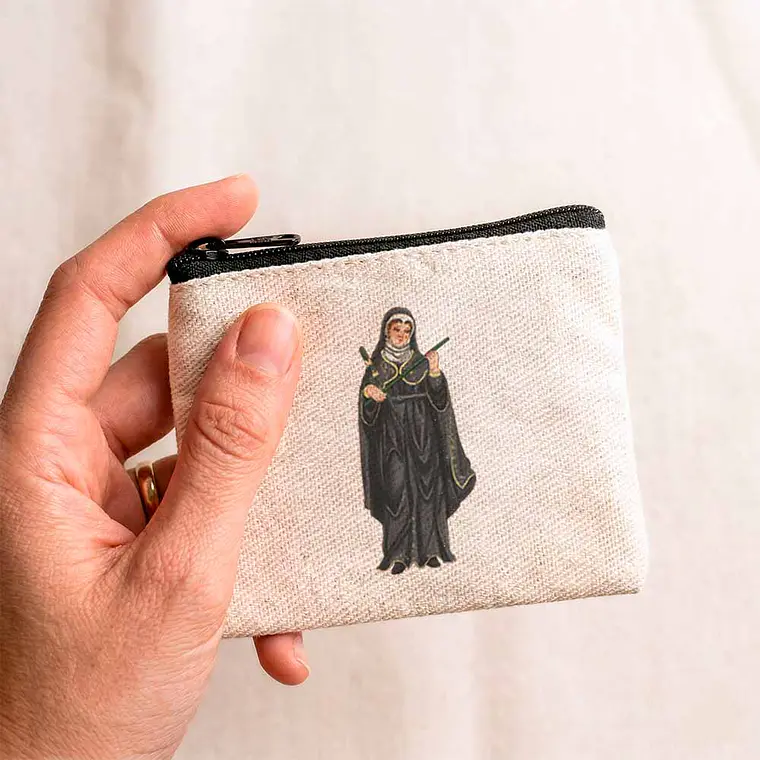 Carteira para terço de Santa Rita 3