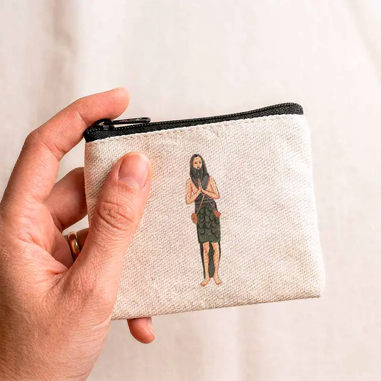 Carteira para terço de Santo Onofre 3