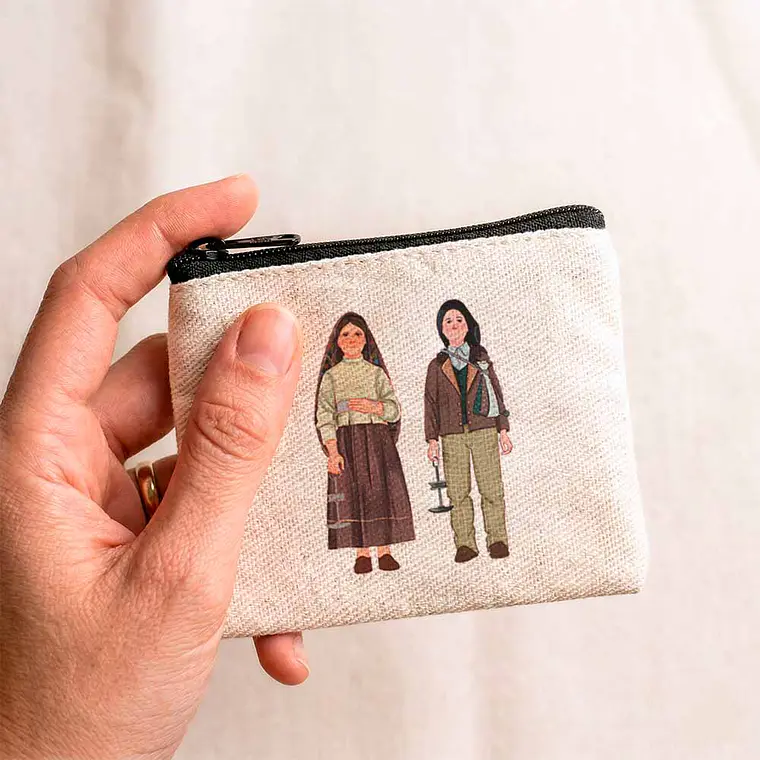 Carteira para terço de Santa Jacinta e São Francisco Marto 3