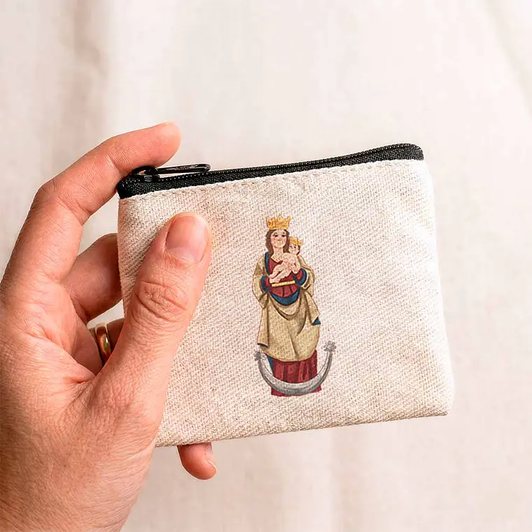 Carteira para terço de Nossa Senhora de Almudena 3