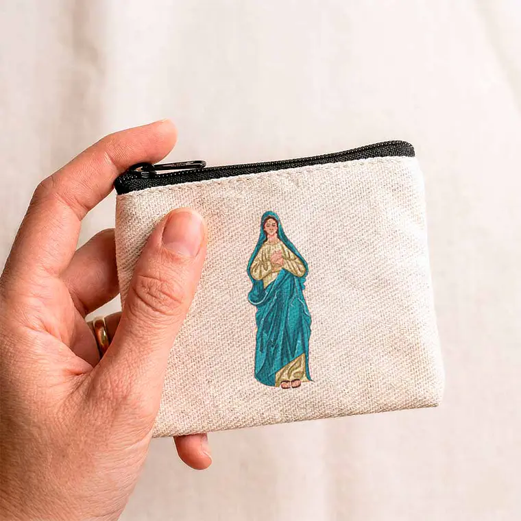 Carteira para terço de Nossa Senhora da Boa Morte 3