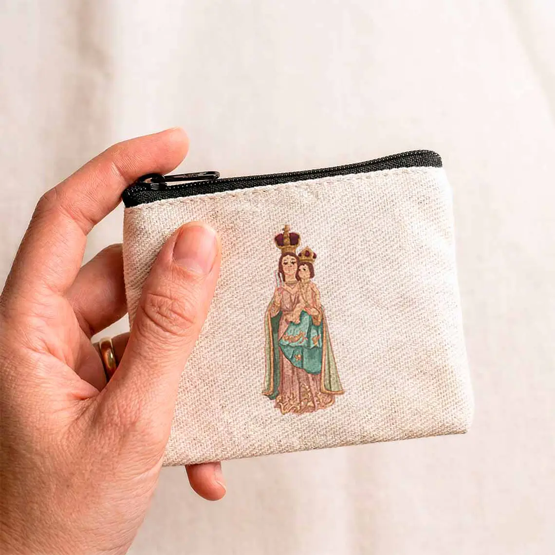 Carteira para terço de Nossa Senhora das Candeias 3