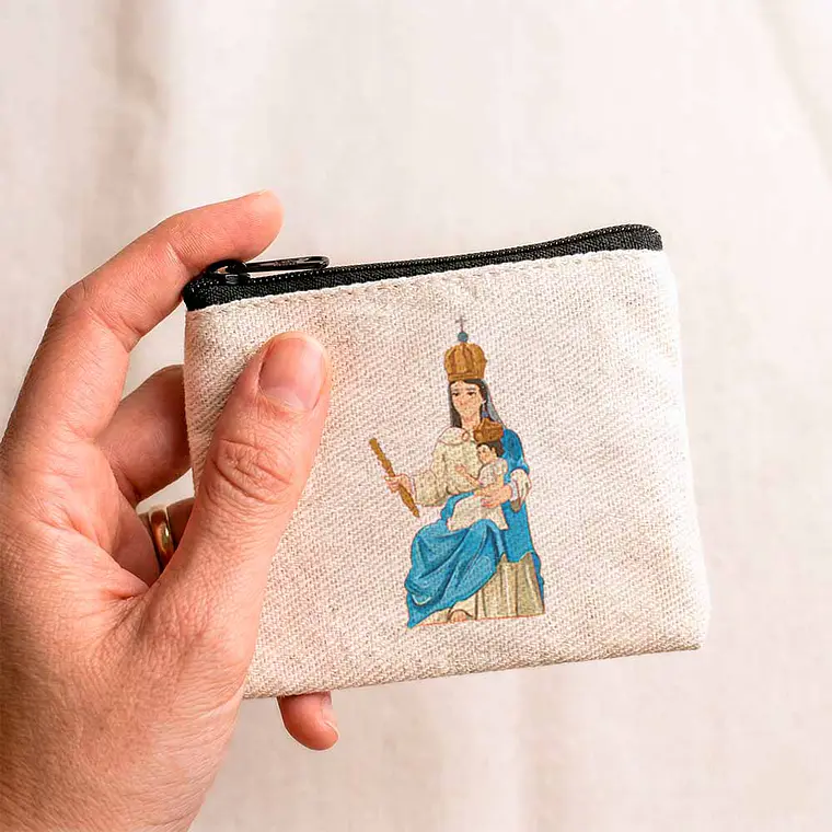 Carteira para terço de Nossa Senhora do Monte Sião 3