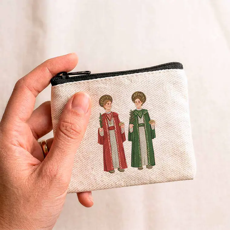 Carteira para terço de São Cosme e São Damião 3