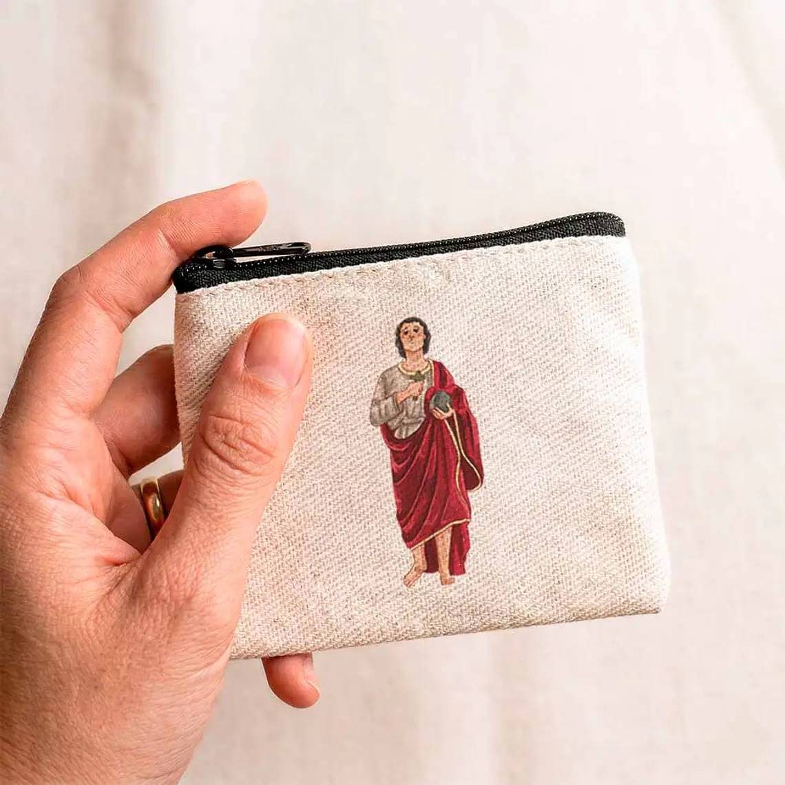 Carteira para terço de São Justo 3