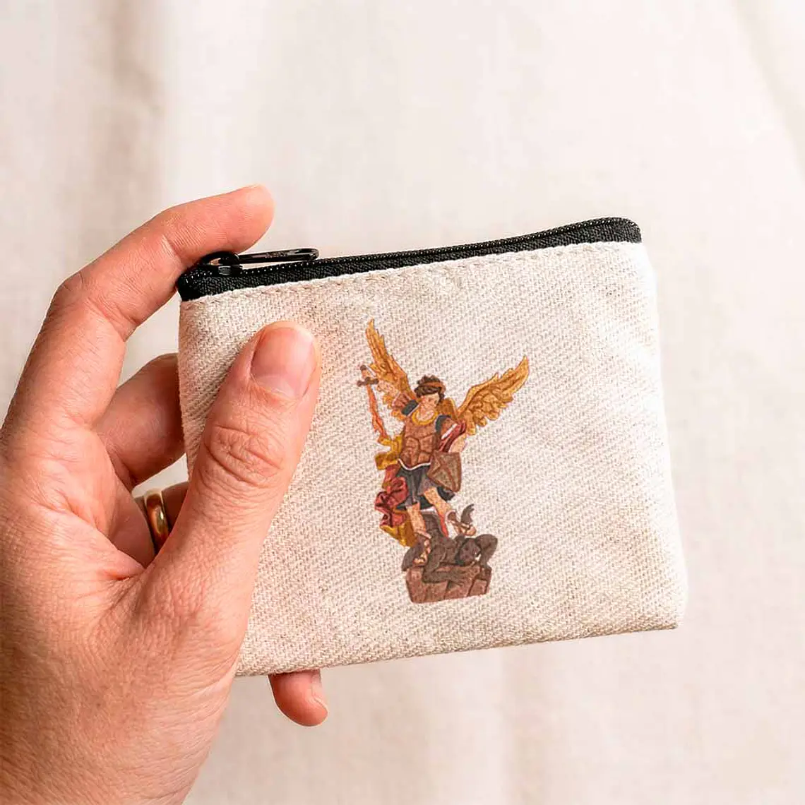 Carteira para terço de São Miguel 3