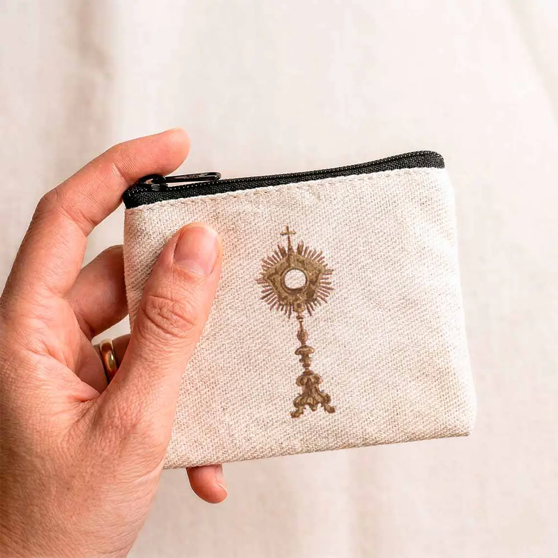 Carteira para terço do Santíssimo Sacramento 3