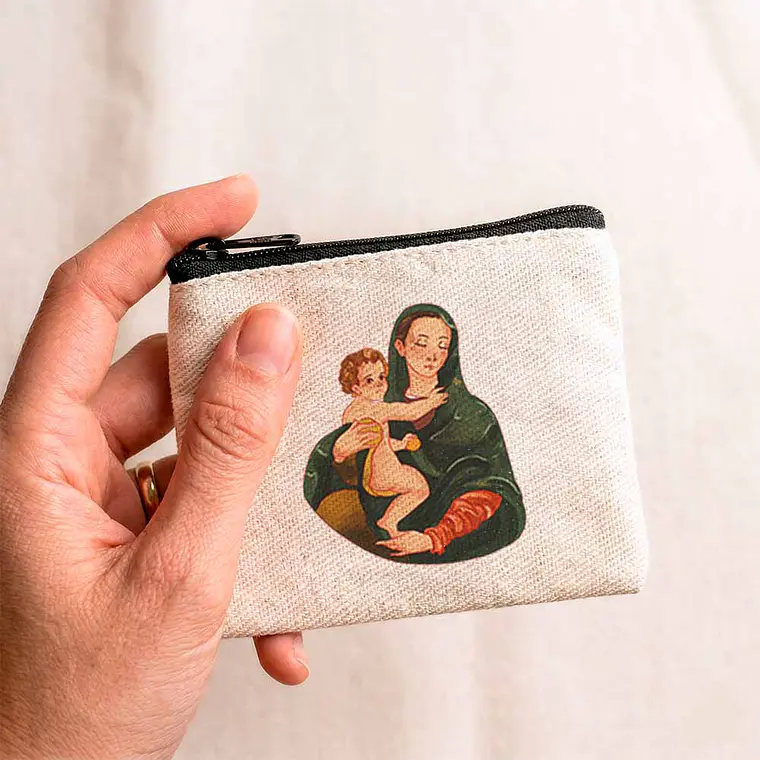 Carteira para terço de Nossa Senhora da Pureza 3