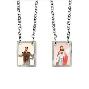 Escapulario de acero de San Valentín