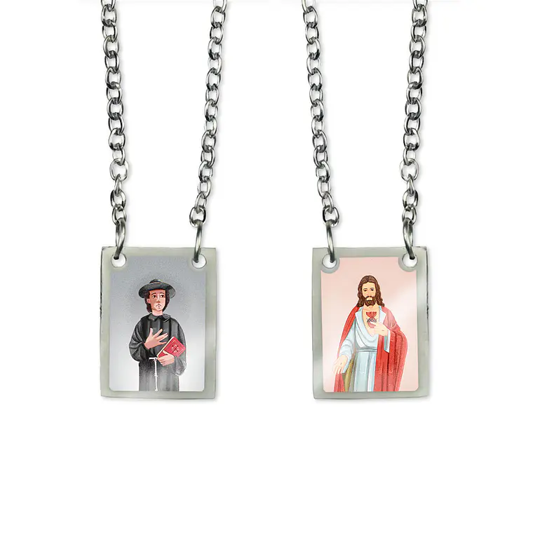 Escapulário de aço de Santo Ivo 1