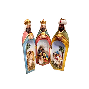 Triptyque com crèche