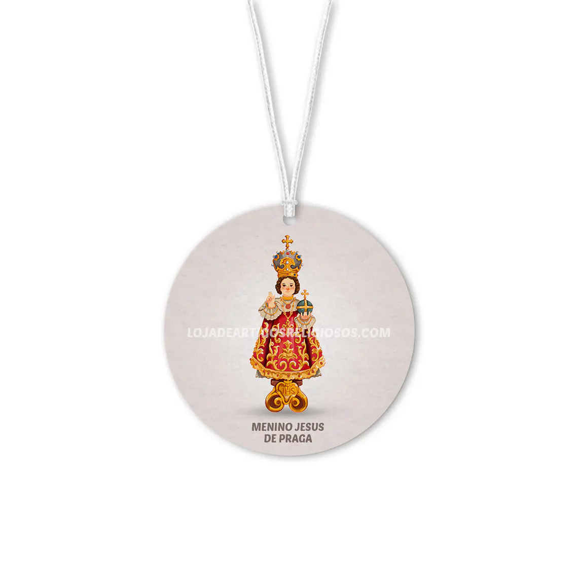 Infant Jesus of Prague car air freshener 1