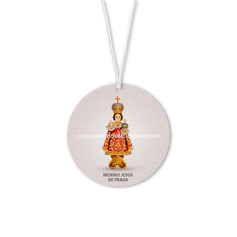 Infant Jesus of Prague car air freshener 1