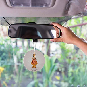 Infant Jesus of Prague car air freshener