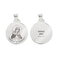 Collana e medaglia di Sant'Anna in acciaio inossidabile - miniatura 2
