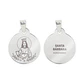 Collier et médaille de Sainte-Barbe en acier inoxydable - vignette 2