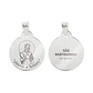 Collier et médaille de Saint Barthélemy en acier inoxydable - vignette 2
