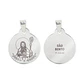 Collier et médaille de Saint Benoît en acier inoxydable - vignette 2