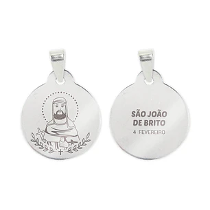 Saint John de Britto necklace in stainless steel