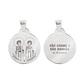 Saints Cosmas and Damian necklace in stainless steel - thumbnail 2