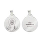 Collier et médaille de Saint Domenique en acier inoxydable - vignette 2