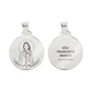 Collar y medalla de San Francisco Marto en acero inoxidable - Miniatura 2