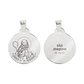 Collana e medaglia di San Gioacchino in acciaio inossidabile - miniatura 2