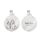 Collana e medaglia di Suor Lucia in acciaio inossidabile - miniatura 2