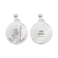 Collana e medaglia di San Rocco in acciaio inossidabile - miniatura 2