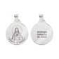 Collana e medaglia del Sacro Cuore di Gesù in acciaio inossidabile - miniatura 2