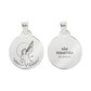 Collar y medalla de San Sebastián en acero inoxidable - Miniatura 2