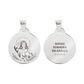 Collar y medalla de Nuestra Señora de la Cabeza en acero inoxidable - Miniatura 2