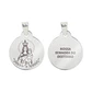 Collier et médaille de Notre-Dame de l'Exil en acier inoxydable - vignette 2