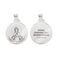 Our Lady of Mercy necklace and medal in steel - thumbnail 2