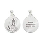 Our Lady of Mount Zion necklace and medal in steel - thumbnail 2